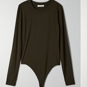 WILFRED: pink long sleeve bodysuit